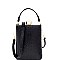 JEWEL TOP OSTRICH PRINT SATCHEL