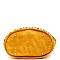 Woven Accent Chain Decorated Single Strap Hobo