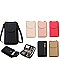 Compartment 2 in 1 Satchel SET with Cellphone Wallet Messenger L6391