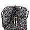 TASSEL ACCENT LEOPARD PRINT CROSS BODY MESSENGER