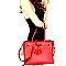 2-Way Bow Accent Tote Wristlet SET