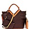 Monogram Two-Tone 4 in 1 Satchel Value SET MH-LHU112
