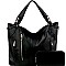 Stylish Multi-Pocket 2-Way Tote Wallet SET MH-LHU2341W