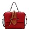 TWO WAY FLAP SATCHEL & SHOULDER BAG