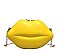 Sexy Lips Style Cross-Body Shoulder Bag