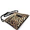 FRONT POCKET LEOPARD CROSS BODY MESSENGER