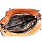 Leopard Print Wing Satchel Wallet SET