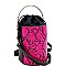 Medium Snake Print Barrel-Shaped Satchel Shoulder Bag