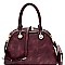 Multi-Compartment Dome Satchel Wallet SET MH-LMS0191W