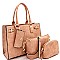 Structured 4 in 1 Work Satchel Value SET