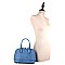 2Way Braided Medium Dome Satchel
