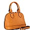 2Way Braided Medium Dome Satchel