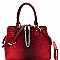 Chain Accent Crocodile 2-Way Satchel Wallet SET MH-LSD0161W