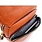 POCKET FRONT FLAP CROSS BODY MESSENGER