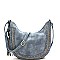 Expandable Laser-Cut Tassel Accent Hobo Messenger