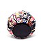 Obama Magazine Print Ball-Shaped Metal Frame RZ-MB5004