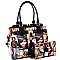 Michelle Obama Tassel Accent 2 in 1 Satchel Set MH-MB5014S