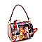 Obama Mag Print Patent 2-Way Satchel
