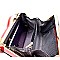 Obama Mag Print Patent 2-Way Satchel