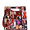 Obama Mag Print Patent Satchel Wallet Set