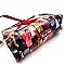 Obama Mag Print Patent Satchel Wallet Set
