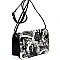Obamas Magazine Cover Collage Flap Over Crossbody