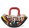 Michelle Obama 2 Side Picture Accordion Satchel