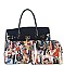 3 IN 1 MICHELLE OBAMA HAND BAG SET