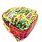 Medium Graffiti Effect Fashion Backpack