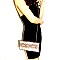 Snake Print Metal Frame Slim Clutch Shoulder Bag MH-PPC6539