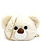 Convertible Faux-Fur Bear Doll Novelty Backpack Cross Body
