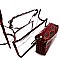 TRANSPARENT SNAKE PRINT 2 IN 1 SHOULDER BAG