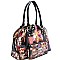 Obama Magazine Print Dome Satchel Wallet SET RZ-PQ0021W