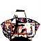 Obama Handbags Patent Satchel Wallet SET PQ0291W