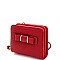 Small Bow Accent Bi-Fold Wristlet Wallet