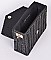 Straw Box Clutch Sling Bag