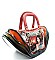 Michelle Obama 2 Side Picture Accordion Satchel