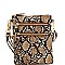 Snake Print Multi-Color Wristlet Cross Body
