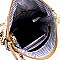 Snake Print Multi-Color Wristlet Cross Body
