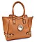 Metal Emblem Large Size Tote