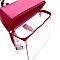 Transparent Clear Boxy Fashion Backpack