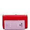 Versatile Tassel Accent Smartphone-Friendly Wallet Cross Body