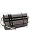 CHECKERED CELLPHONE HOLDER WALLET & CROSS BODY