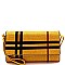 CHECKERED CELLPHONE HOLDER WALLET & CROSS BODY