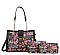 3 in 1 Graffiti HEART - LOVE Print Shoulder Set