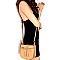 Multi-Pocket Double Tassel Accent Bucket Shoulder Bag
