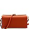 Fashionable Saffiano Smartphone Friendly Kiss-Lock Wallet Cross Body MH-YG107