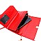 Fashionable Saffiano Smartphone Friendly Kiss-Lock Wallet Cross Body MH-YG107