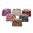 Mini Coin Purses Glittery Wave Design Pack of 12