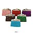 Pack of 12 Coin Purses with Glittery Stars Design